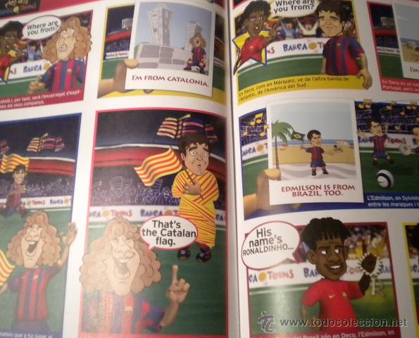 Coleccionismo deportivo: Play with Bar&ccedil;a Toons - n&ordm; 1 -  (Catal&agrave;) - Foto 2