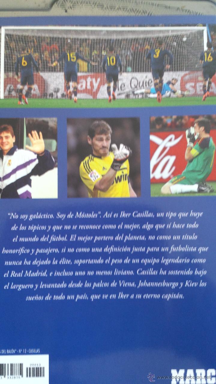 Coleccionismo deportivo: LIBRO DE IKER CASILLAS; REAL MADRID; PERFECTO ESTADO - Foto 6