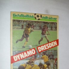Coleccionismo deportivo: LIBRO IMPORTADO ALEMANIA - DYNAMO DRESDEN - AÑO 1988 