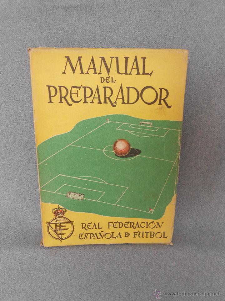 Coleccionismo deportivo: MANUAL DEL PREPARADOR - Foto 1