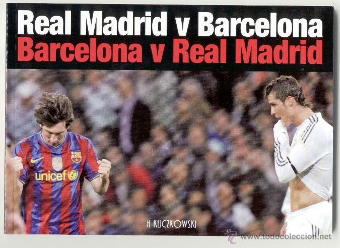 Coleccionismo deportivo: REAL MADRID VD. BARCELONA - A&Ntilde;O ??? - Foto 1