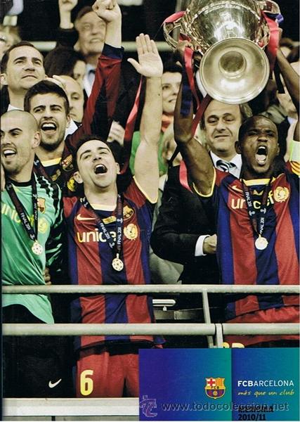 Coleccionismo deportivo: LIBRO F.C.BARCELONA MEMORIA 2010 /11 - Foto 1