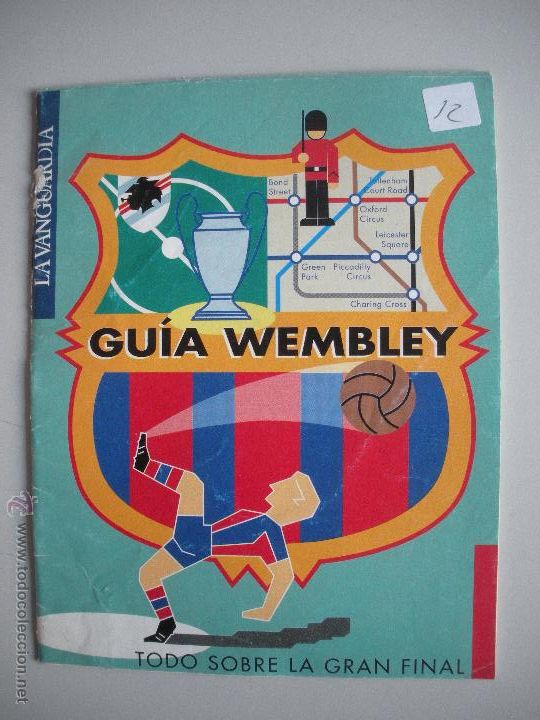 Coleccionismo deportivo: MINI LIBRO DE LA GUIA WEMBLY POR TISA DEL A&Ntilde;O 1992 - Foto 1