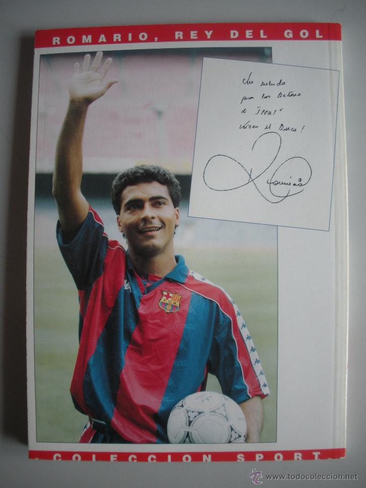 Coleccionismo deportivo: LIBRO DE - ROMARIO EL REY DEL GOL - - Foto 2