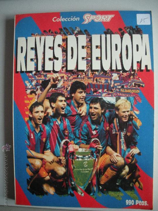 Coleccionismo deportivo: LIBRO DE - REYES DE EUROPA - - Foto 1