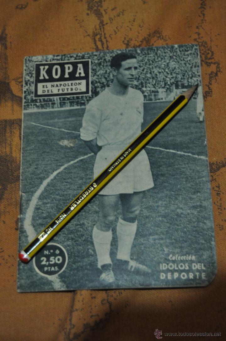 Coleccionismo deportivo: Idolos del deporte. 1958. opa. Real Madrid - Foto 1