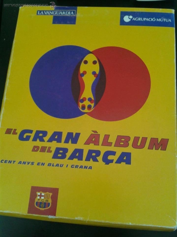Coleccionismo deportivo: GRAN &Agrave;LBUM DEL BAR&Ccedil;A (La Vanguardia, 1997) COMPLETO - Foto 1