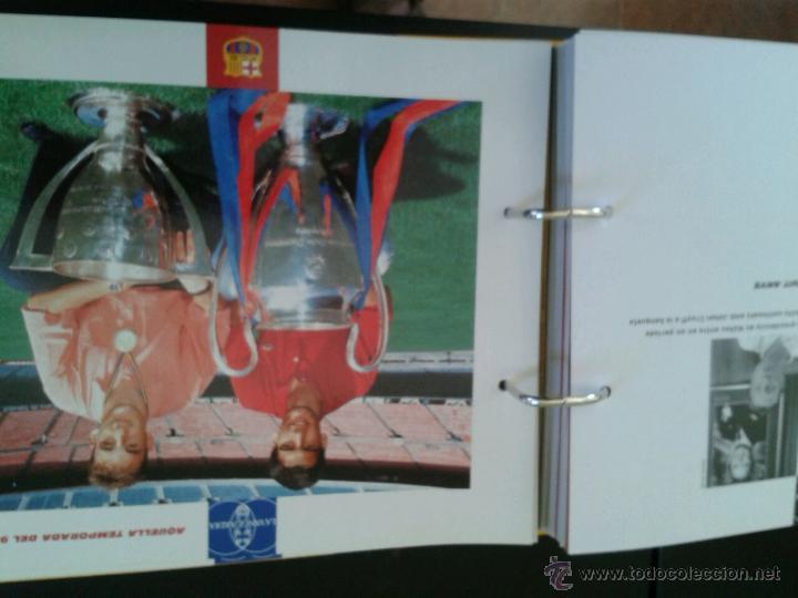 Coleccionismo deportivo: GRAN &Agrave;LBUM DEL BAR&Ccedil;A (La Vanguardia, 1997) COMPLETO - Foto 3