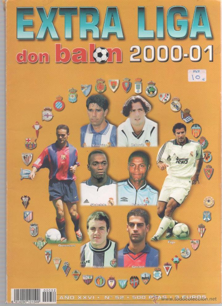 Coleccionismo deportivo: DON BALON EXTRA DE LA LIGA 2000/2001 BOX43 - Foto 1