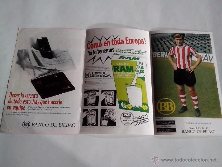 Coleccionismo deportivo: PROGRAMA OFICIAL ATHLETIC - GRANADA 1972 FOTO JAVIER CLEMENTE - Foto 3