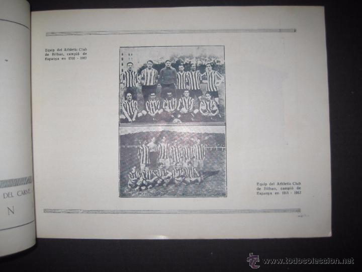 Coleccionismo deportivo: HISTORIAL DEL CAMPIONAT D´ESPANYA 1902- 1923 - VER FOTOS -(V-3530) - Foto 5 - 52707231