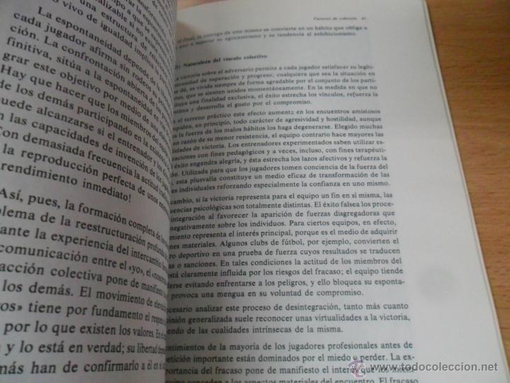 Coleccionismo deportivo: Cohesion del equipo - Georges Rioux Editorial Mi&ntilde;on - Foto 2