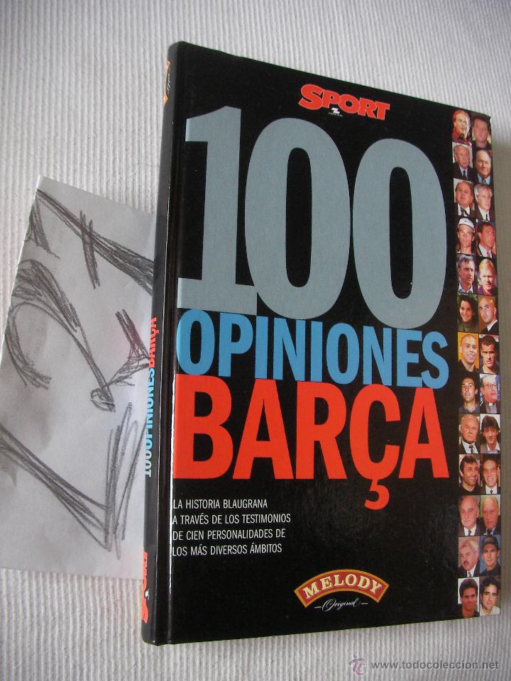 Coleccionismo deportivo: 100 OPINIONES BARCA - Foto 1