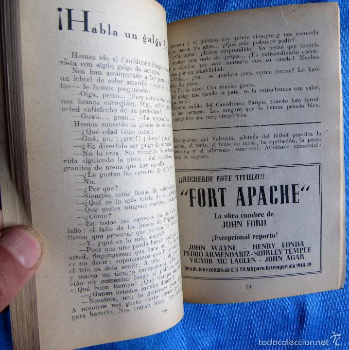 Coleccionismo deportivo: ALMANAQUE DE BOLSILLO 1949, EL ONCE. - Foto 5