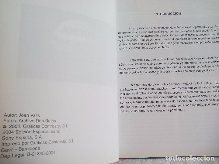 Coleccionismo deportivo: F&uacute;tbol de la A a la Z. Joan Valls 2004 - Foto 2
