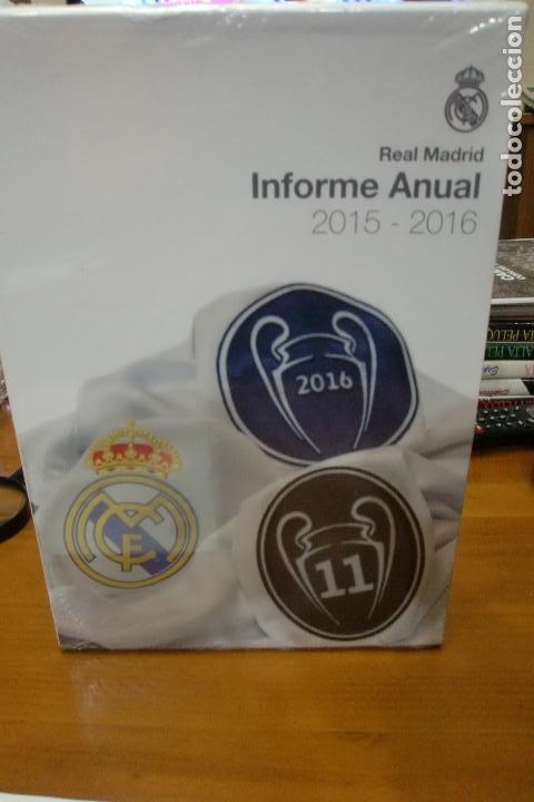 Coleccionismo deportivo: REAL MADRID INFORME ANUAL 2015-2016 - Foto 1