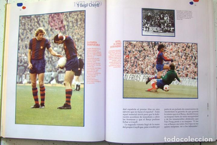 Coleccionismo deportivo: EL LIBRO DE ORO DEL BAR&Ccedil;A . 1899 - 1995 . EL PERIODICO - Foto 2