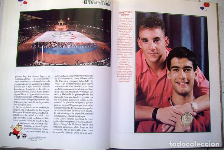 Coleccionismo deportivo: EL LIBRO DE ORO DEL BAR&Ccedil;A . 1899 - 1995 . EL PERIODICO - Foto 3