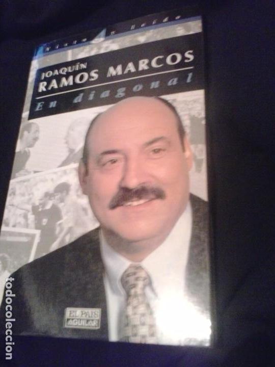 Coleccionismo deportivo: EN DIAGONAL. JOAQU&Iacute;N RAMOS MARCOS - Foto 1