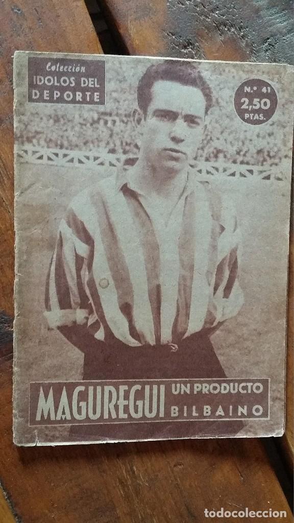 Coleccionismo deportivo: Maguregui, un producto bilbaino - Foto 1