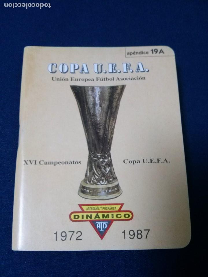 Coleccionismo deportivo: COPA U.E.F.A. 1972 -1987 - Foto 1