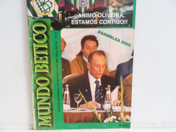 Coleccionismo deportivo: MUNDO BETICO N&ordm; 233 - Foto 1