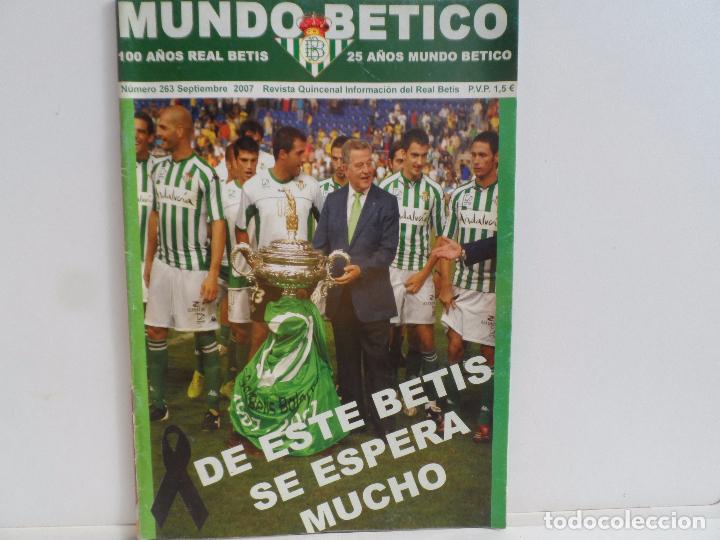 Coleccionismo deportivo: MUNDO BETICO N&ordm; 263 - Foto 1
