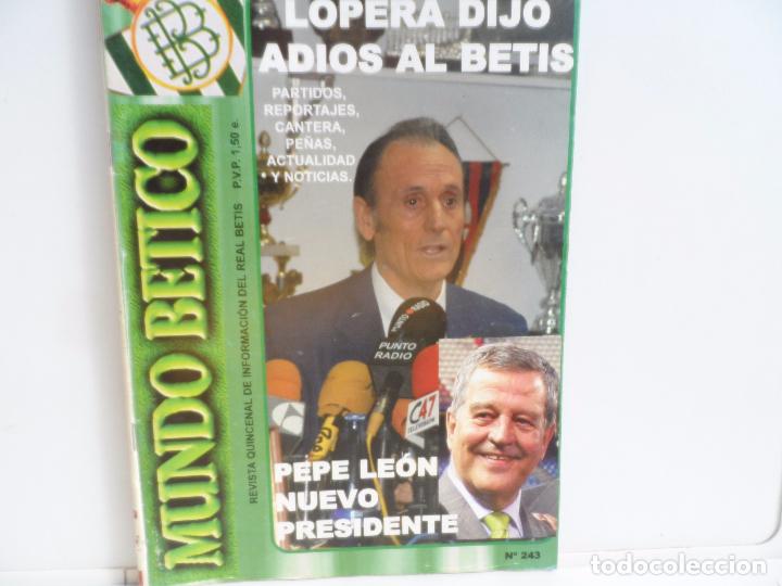 Coleccionismo deportivo: MUNDO BETICO N&ordm; 243 - Foto 1