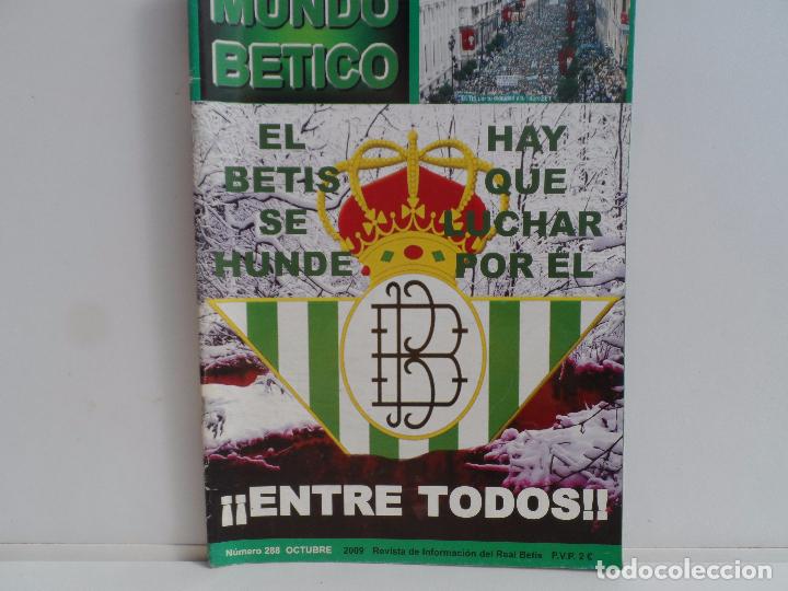 Coleccionismo deportivo: MUNDO BETICO N&ordm; 288 - Foto 1