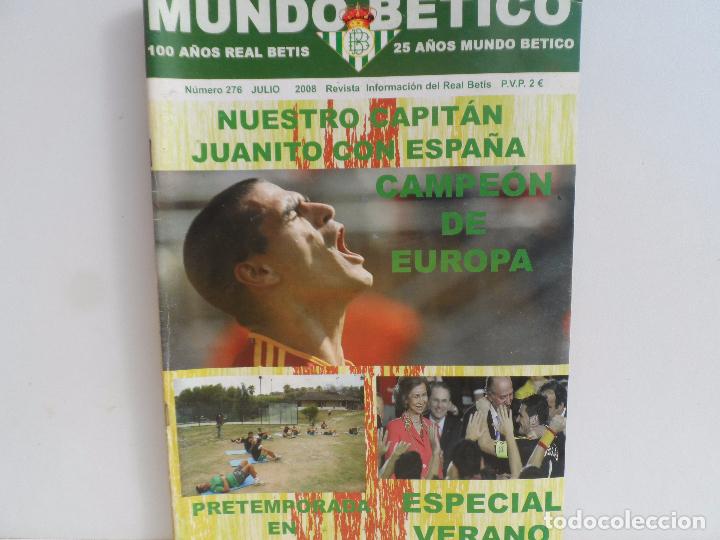 Coleccionismo deportivo: MUNDO BETICO N&ordm; 276 - Foto 1