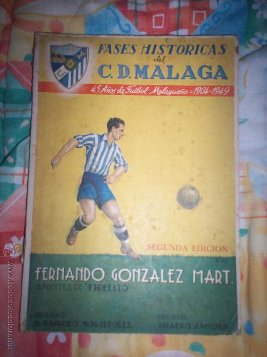 Coleccionismo deportivo: Fases Historicas CD Malaga - Foto 1