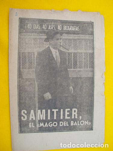 Coleccionismo deportivo: SAMITIER - El Mago del bal&oacute;n - F&uacute;tbol. 1963 - Foto 1