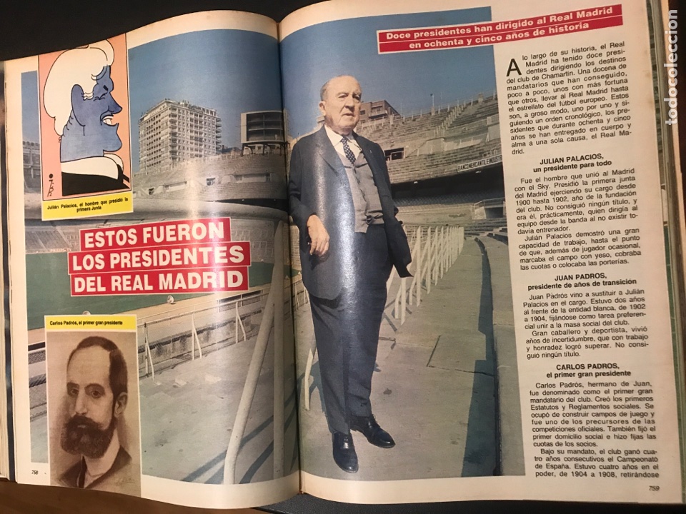 Coleccionismo deportivo: Historia viva Del Real Madrid. ABC. - Foto 3