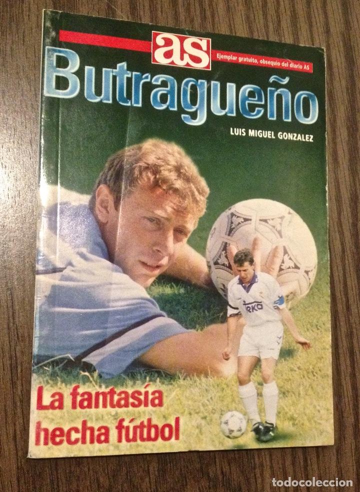 Coleccionismo deportivo: BUTRAGUE&Ntilde;O. Libro diario As - Foto 1