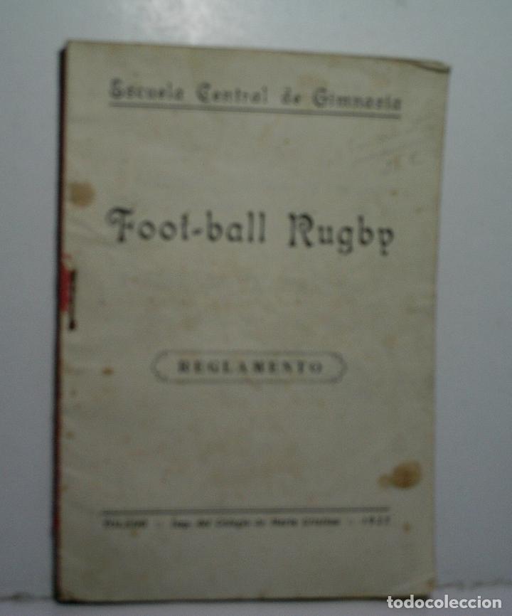 Coleccionismo deportivo: FOOT-BALL RUGBY. REGLAMENTO. 1927 - Foto 1