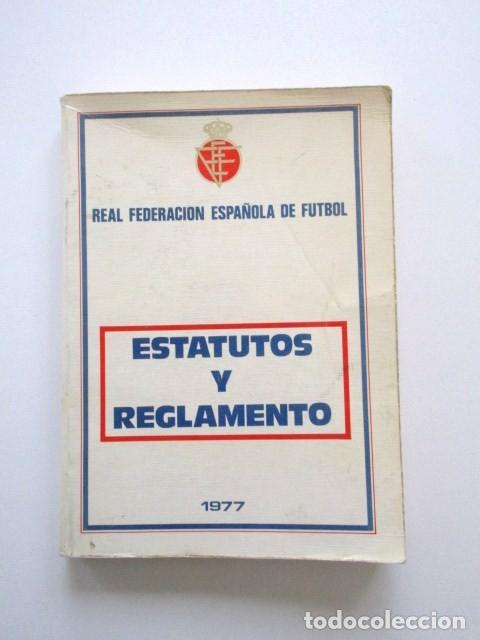 Reglamento real federacion española de futbol