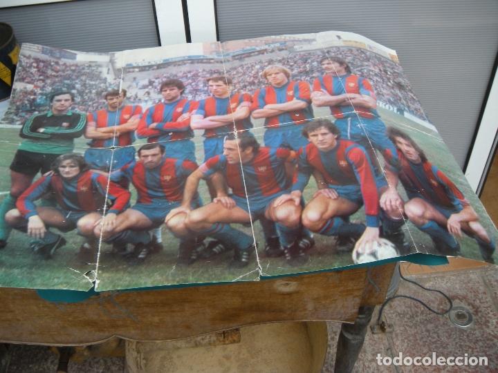 Coleccionismo deportivo: POSTER HISTORIA F. C. BARCELONA - Foto 1