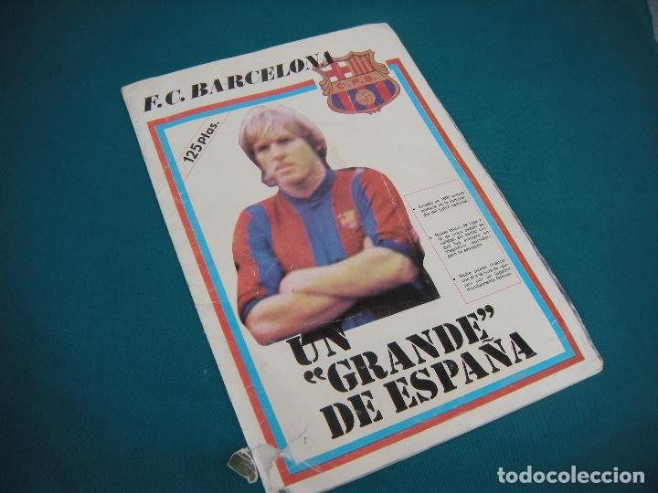 Coleccionismo deportivo: POSTER HISTORIA F. C. BARCELONA - Foto 10