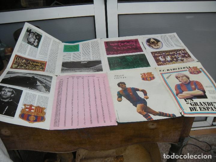Coleccionismo deportivo: POSTER HISTORIA F. C. BARCELONA - Foto 12