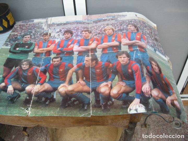 Coleccionismo deportivo: POSTER HISTORIA F. C. BARCELONA - Foto 13