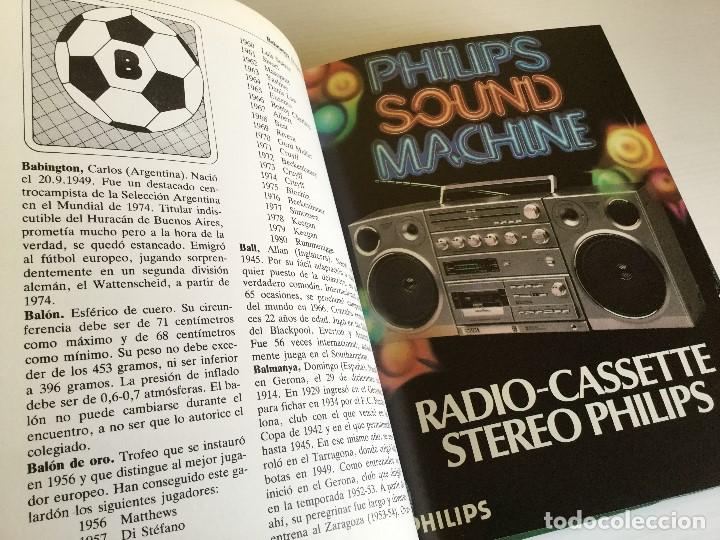 Coleccionismo deportivo: Libro F&uacute;tbol de la A a la Z &ndash; A&ntilde;o 1982 &ndash; Philips - Foto 10