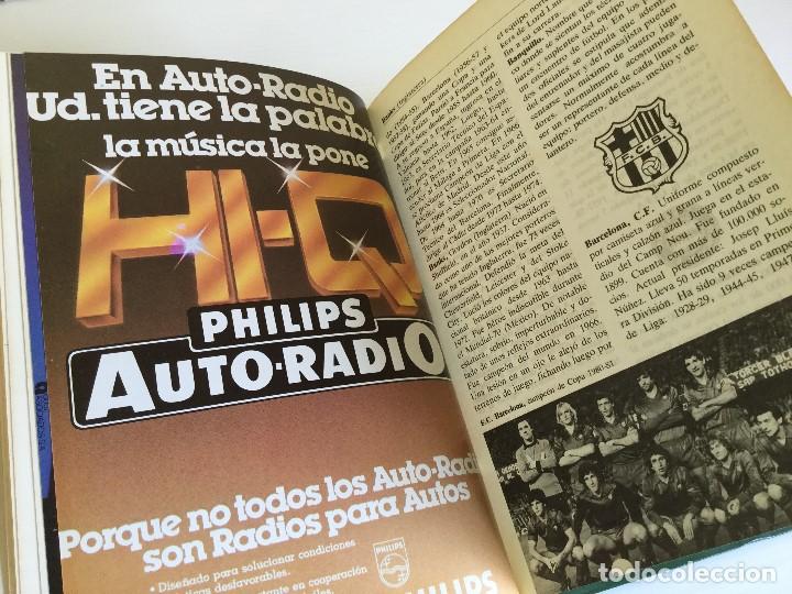 Coleccionismo deportivo: Libro F&uacute;tbol de la A a la Z &ndash; A&ntilde;o 1982 &ndash; Philips - Foto 12