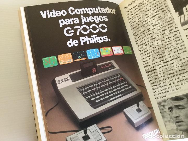 Coleccionismo deportivo: Libro F&uacute;tbol de la A a la Z &ndash; A&ntilde;o 1982 &ndash; Philips - Foto 14