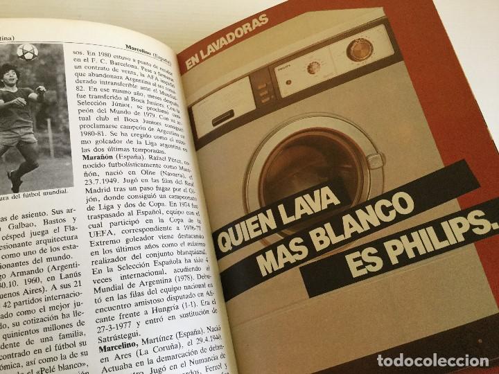 Coleccionismo deportivo: Libro F&uacute;tbol de la A a la Z &ndash; A&ntilde;o 1982 &ndash; Philips - Foto 17