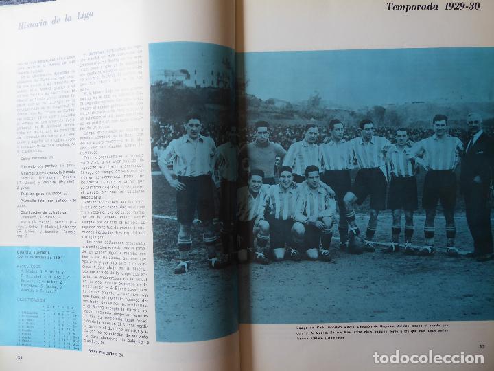 Coleccionismo deportivo: L-.4918. FUTBOL. HISTORIA DE LA LIGA. 2 VOLUMENES. AÑO 1970. LIGA DE 1928-29 A 1969-7 - Foto 3 - 127864939