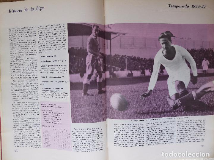 Coleccionismo deportivo: L-.4918. FUTBOL. HISTORIA DE LA LIGA. 2 VOLUMENES. AÑO 1970. LIGA DE 1928-29 A 1969-7 - Foto 6 - 127864939