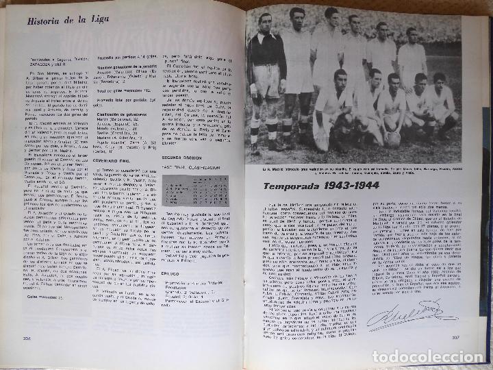 Coleccionismo deportivo: L-.4918. FUTBOL. HISTORIA DE LA LIGA. 2 VOLUMENES. AÑO 1970. LIGA DE 1928-29 A 1969-7 - Foto 7 - 127864939