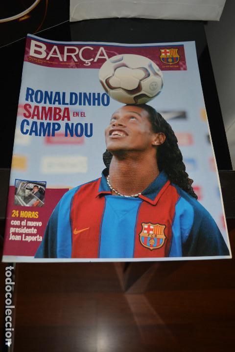 Coleccionismo deportivo: REVISTA OFICIAL DEL BAR&Ccedil;A NUMERO 3 - Foto 1