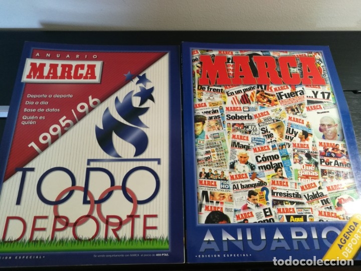 Coleccionismo deportivo: Colecci&oacute;n de Anuarios del deporte de Marca - Foto 1
