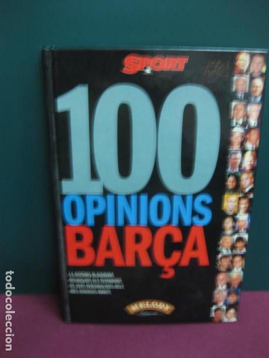 Coleccionismo deportivo: SPORT. 100 OPINIONES BAR&Ccedil;A. - Foto 1